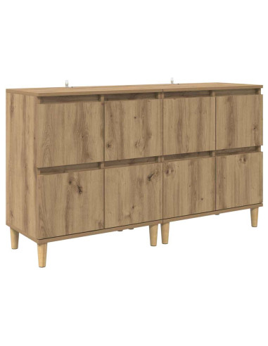 Sideboards 2 pcs Rovere artigianale 60 x 35 x 70 cm