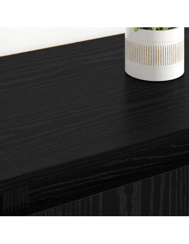 Sideboards 2 pcs Rovere Nero 60 x 35 x 70 cm Legno multistrato