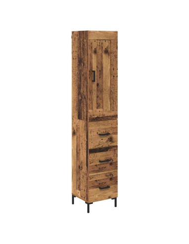 Credenza Legno vecchio 34,5 x 34 x 180 cm Legno multistrato