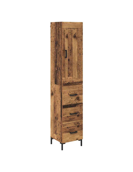 Credenza Legno vecchio 34,5 x 34 x 180 cm Legno multistrato
