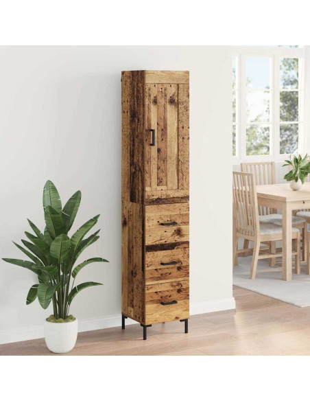 Credenza Legno vecchio 34,5 x 34 x 180 cm Legno multistrato