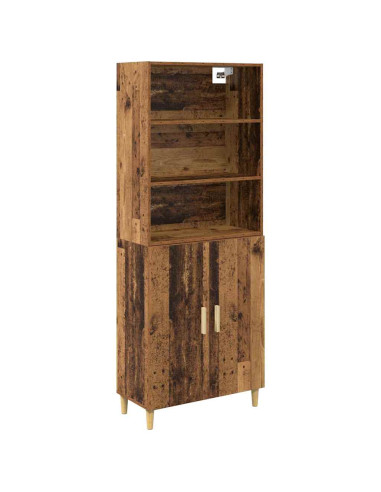 Credenza Legno vecchio 69,5 x 32,5 x 180 cm Legno multistrato