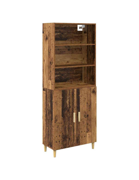 Credenza Legno vecchio 69,5 x 32,5 x 180 cm Legno multistrato