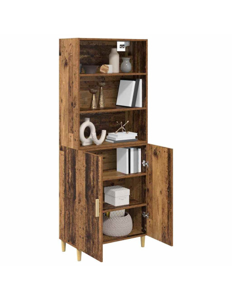 Credenza Legno vecchio 69,5 x 32,5 x 180 cm Legno multistrato