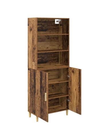Credenza Legno vecchio 69,5 x 32,5 x 180 cm Legno multistrato