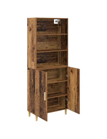 Credenza Legno vecchio 69,5 x 32,5 x 180 cm Legno multistrato