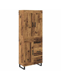 Credenza Legno vecchio 69,5 x 34 x 180 cm Legno multistrato 2