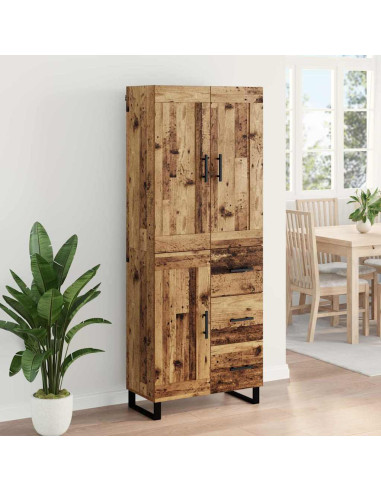 Credenza Legno vecchio 69,5 x 34 x 180 cm Legno multistrato