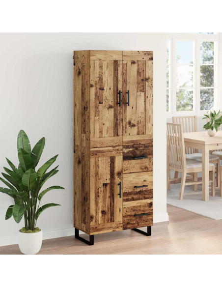 Credenza Legno vecchio 69,5 x 34 x 180 cm Legno multistrato