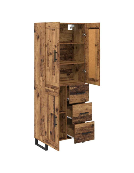 Credenza Legno vecchio 69,5 x 34 x 180 cm Legno multistrato