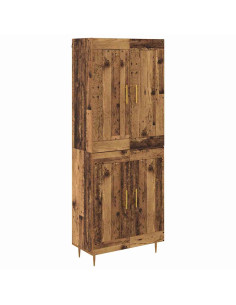 Credenza Legno vecchio 69,5 x 34 x 180 cm Legno multistrato 2