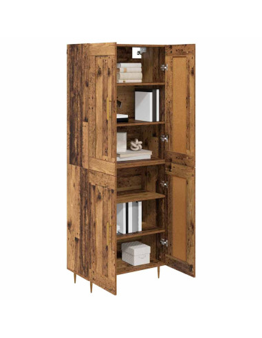 Credenza Legno vecchio 69,5 x 34 x 180 cm Legno multistrato