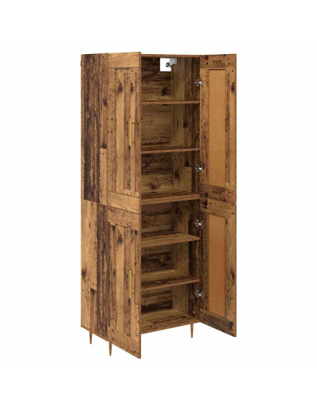 Credenza Legno vecchio 69,5 x 34 x 180 cm Legno multistrato