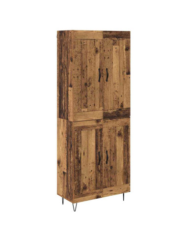 Credenza Legno vecchio 69,5 x 34 x 180 cm Legno multistrato