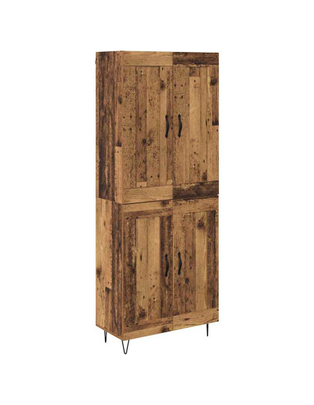 Credenza Legno vecchio 69,5 x 34 x 180 cm Legno multistrato