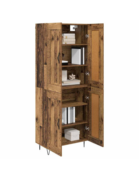 Credenza Legno vecchio 69,5 x 34 x 180 cm Legno multistrato