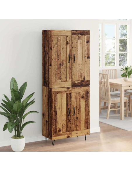 Credenza Legno vecchio 69,5 x 34 x 180 cm Legno multistrato