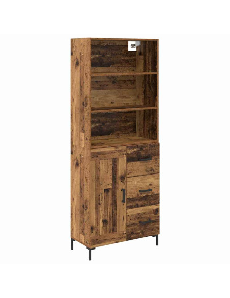 Credenza Legno vecchio 69,5 x 34 x 180 cm Legno multistrato