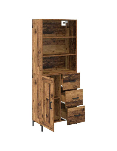 Credenza Legno vecchio 69,5 x 34 x 180 cm Legno multistrato
