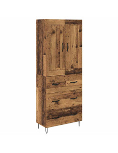 Credenza Legno vecchio 69,5 x 34 x 180 cm Legno multistrato 2