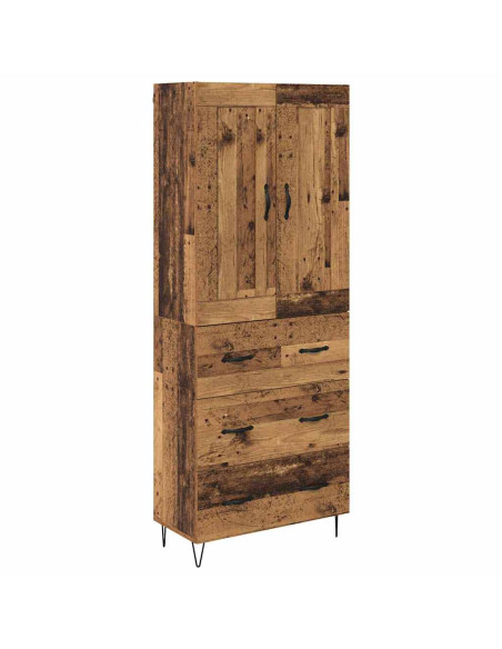 Credenza Legno vecchio 69,5 x 34 x 180 cm Legno multistrato