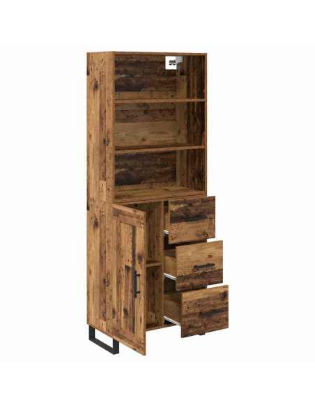 Credenza Legno vecchio 69,5 x 34 x 180 cm Legno multistrato