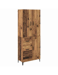 Credenza Legno vecchio 69,5 x 34 x 180 cm Legno multistrato 2