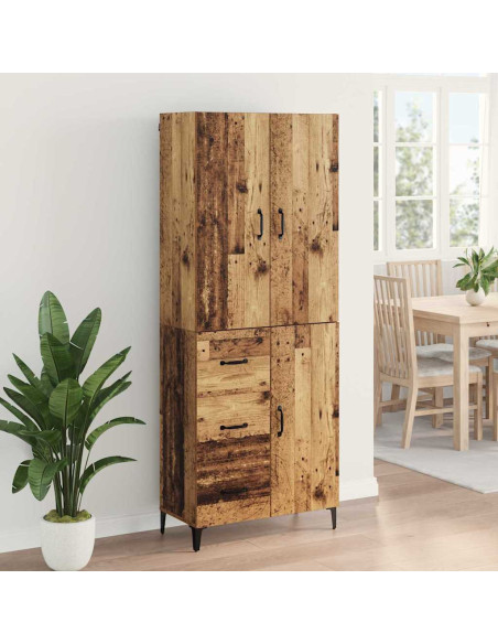 Credenza Legno vecchio 69,5 x 34 x 180 cm Legno multistrato