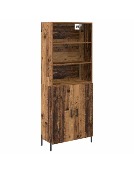 Credenza Legno vecchio 69,5 x 32,5 x 180 cm Legno multistrato