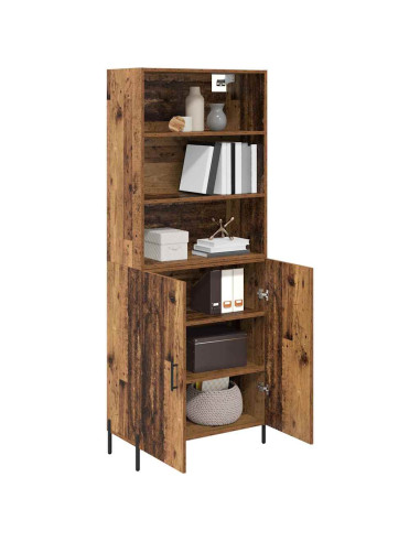 Credenza Legno vecchio 69,5 x 32,5 x 180 cm Legno multistrato