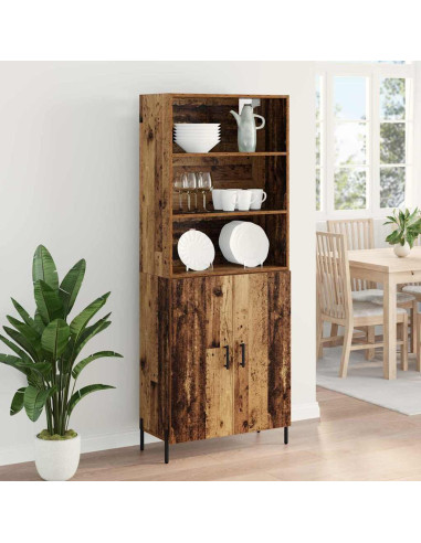 Credenza Legno vecchio 69,5 x 32,5 x 180 cm Legno multistrato