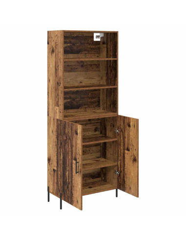 Credenza Legno vecchio 69,5 x 32,5 x 180 cm Legno multistrato