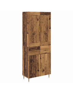 Credenza Legno vecchio 69,5 x 34 x 180 cm Legno multistrato 2