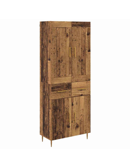 Credenza Legno vecchio 69,5 x 34 x 180 cm Legno multistrato