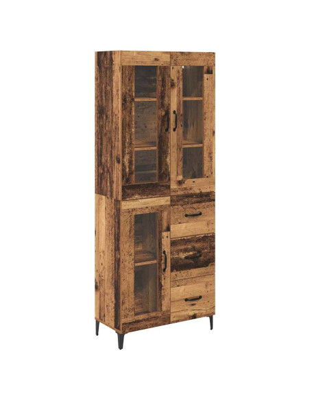 Credenza Legno vecchio 69,5 x 34 x 180 cm Legno multistrato