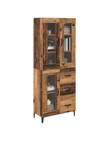 Credenza Legno vecchio 69,5 x 34 x 180 cm Legno multistrato