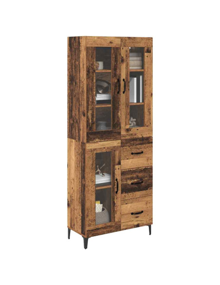 Credenza Legno vecchio 69,5 x 34 x 180 cm Legno multistrato