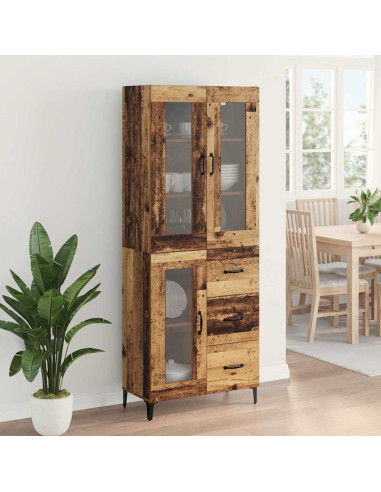Credenza Legno vecchio 69,5 x 34 x 180 cm Legno multistrato