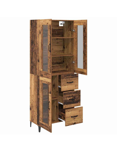 Credenza Legno vecchio 69,5 x 34 x 180 cm Legno multistrato