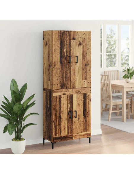 Credenza Legno vecchio 69,5 x 34 x 180 cm Legno multistrato