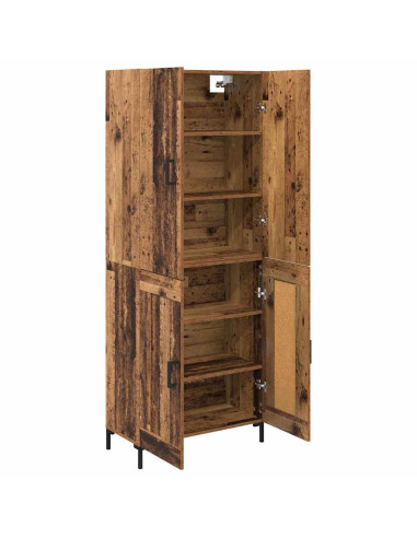 Credenza Legno vecchio 69,5 x 34 x 180 cm Legno multistrato
