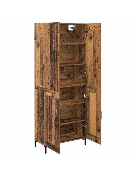 Credenza Legno vecchio 69,5 x 34 x 180 cm Legno multistrato