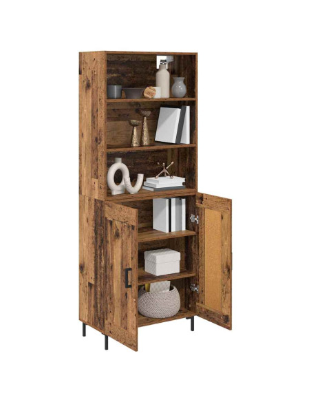 Credenza Legno vecchio 69,5 x 34 x 180 cm Legno multistrato