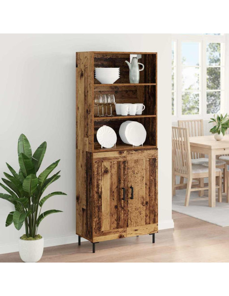 Credenza Legno vecchio 69,5 x 34 x 180 cm Legno multistrato