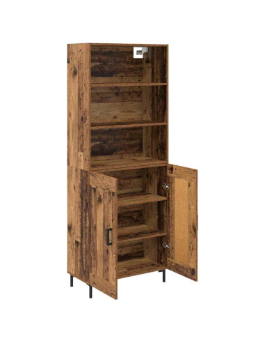 Credenza Legno vecchio 69,5 x 34 x 180 cm Legno multistrato