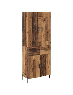 Credenza Legno vecchio 69,5 x 34 x 180 cm Legno multistrato 2