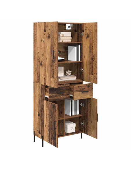 Credenza Legno vecchio 69,5 x 34 x 180 cm Legno multistrato