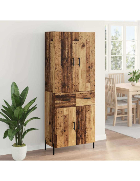 Credenza Legno vecchio 69,5 x 34 x 180 cm Legno multistrato