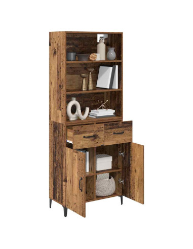 Credenza Legno vecchio 69,5 x 34 x 180 cm Legno multistrato