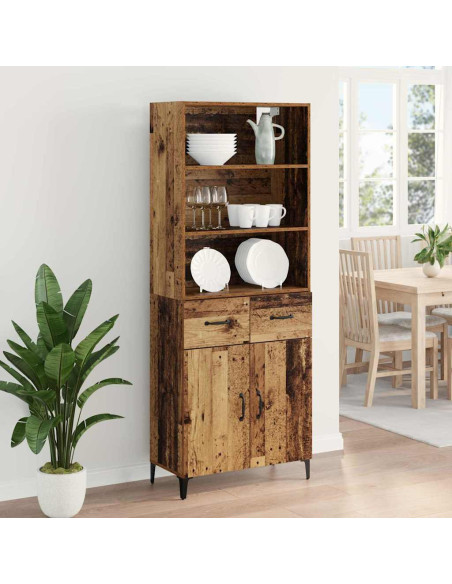 Credenza Legno vecchio 69,5 x 34 x 180 cm Legno multistrato
